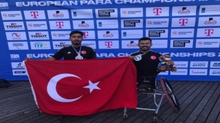 Uğur Altınel ve Ahmet Kaplandan çiftlerde gümüş madalya