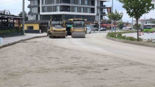 Üniversite yolu asfaltlamaya hazırlanıyor