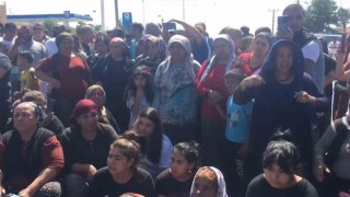 Üst geçit isteyen vatandaşlar Kırıkkale-Kayseri yolunu kapattı