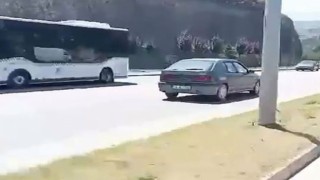 Uyarılara rağmen ters yönde giderek tehlike oluşturdu