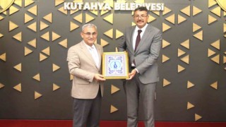 Vali Ali Çelikten Belediye Başkanı Alim Işıka veda ziyareti