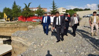 Vali Gürel devlet yatırımlarını inceledi