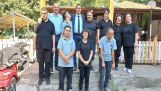 Vali Yardımcısı son ziyaretini kusursuz kafeye yaptı