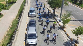 Van Gölü için 7 gün pedal çevirecekler