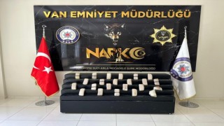 Vanda 13 kilo 534 gram uyuşturucu ele geçirildi