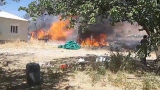 Vanda korkutan yangın