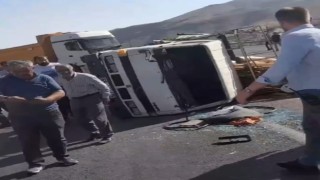 Vanda trafik kazası: 1 yaralı
