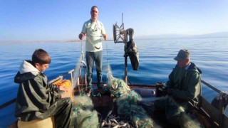 Vanlı balıkçılar sezondan memnun