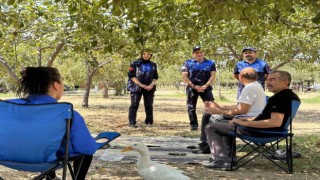 Vatandaşların huzuru ve güvenliği için devriye atıyorlar