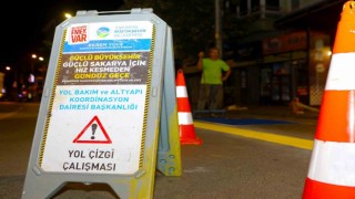 Yaya geçitleri ve duraklarda hummalı çalışma