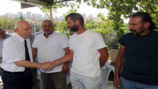 Yenimahalle Belediye Başkanı Yaşar, mermerci esnafıyla buluştu