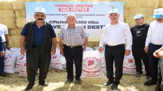 Yeşilyurtta depremzede üreticilere tarımsal destek