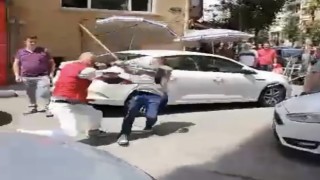 Yol verme tartışması sopalı bıçaklı kavgaya dönüştü