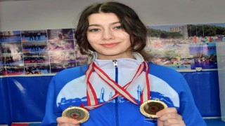 Yunusemreli Afra wushuda Balkan Şampiyonu