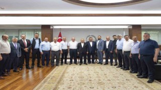 Ziraat Odası Başkanlarından Başkan Büyükkılıça teşekkür ziyareti