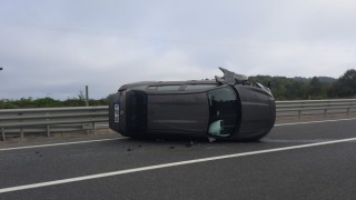 Zonguldakta trafik kazası: 2 yaralı