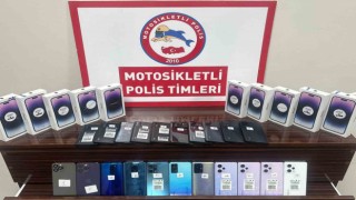 1 milyon TL değerinde 31 adet kaçak telefon ele geçirildi