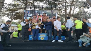 18. Geleneksel Kocasinan Yağlı Güreşlerinde kazanan Mustafa Taş oldu