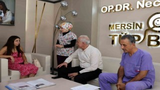 3 yıldır çocukları olmayan aileye güzel haberi Başkan Gültak verdi