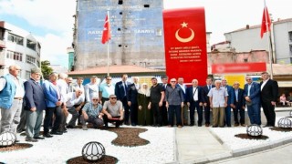 36 şehidin isminin bulunduğu Şehitler Anıtı Termede açıldı