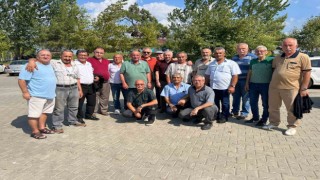 40 yıllık asker arkadaşları Manisada buluştu