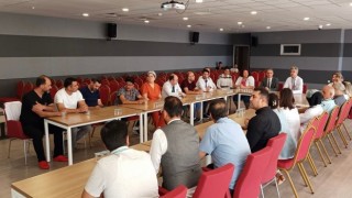500 Yataklı Devlet Hastanesinin cihaz ihtiyaçları için toplantı yapıldı