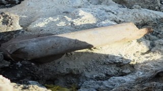 Acıgölde askeri mühimmat bulundu
