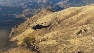Adıyamanda 2100 yıllık tarihi eserler helikopter ile taşındı
