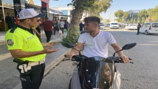 Adıyamanda, ‘Kask denetimi yapıldı