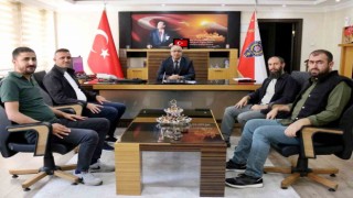 Ağrı Çalışan Gazeteciler Cemiyeti, Emniyet Müdürü İparı ziyaret etti