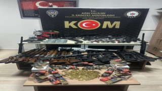 Ağrıda ruhsatsız silah operasyonu: 2 gözaltı