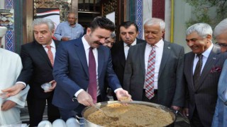 Ahilik Haftasının ilk gününde helva dağıtıldı