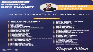 AK Parti yeni il yönetim kurulu üyeleri belli oldu