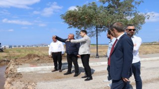 AK Partiden felaketinin yaşandığı Geyiklide inceleme