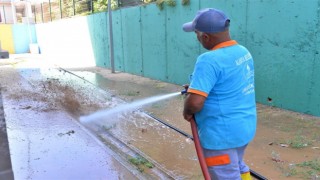 Alanya Belediyesinden okullara temizlik desteği