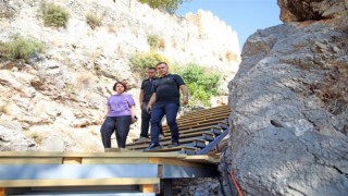 Alanya Kalesi Yayalaştırma Projesinin son etabına gelindi