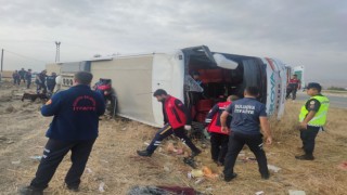 Amasyada otobüs kazası: Çok sayıda yaralı var