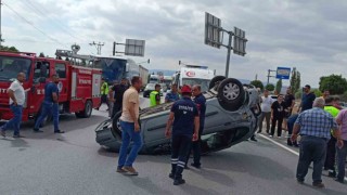 Amasyada trafik kazası: 1 ölü, 8 yaralı