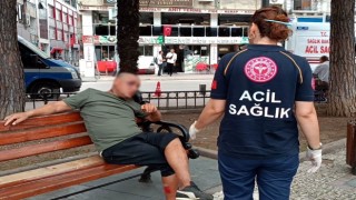 Anıtparkta yine sarhoş vakası: Bıçaklanan sarhoş hastaneye kaldırıldı