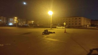 Ankarada motosiklet ile otomobil kazası: 1 yaralı
