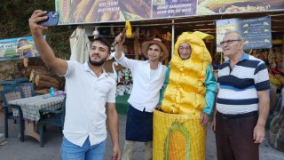 Antalyanın “Çılgın Dondurmacısına” rakip çıktı