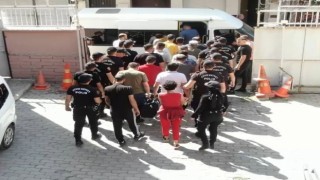 Aranan 92 şahıs polisten kaçamadı