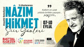 Ataşehirde “5. Uluslararası Nâzım Hikmet Şiir Günleri” başlıyor