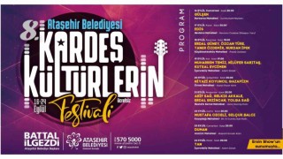 Ataşehirde “Kardeş Kültürlerin Festivali” 16 Eylülde başlıyor