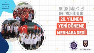 Atatürk Üniversitesi Vakıf Okulları, 20. yılında yeni döneme merhaba dedi