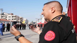 Ateş savaşçıları önce dua etti sonra kan verdi
