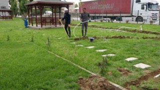 Atık malzemelerden engelsiz park için çalışmalar başladı