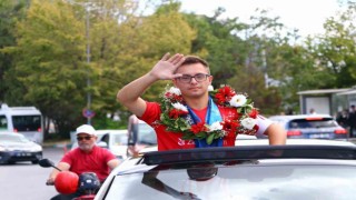 Avrupa şampiyonuna görkemli karşılama