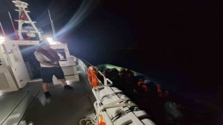 Aydında 44 düzensiz göçmen kurtarıldı