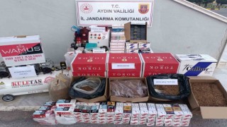 Aydında 96 bin makaron ele geçirildi